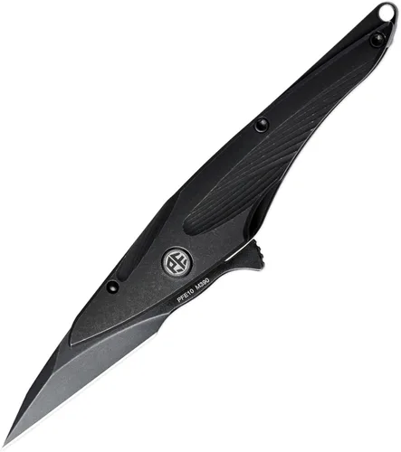 Miniatura 7 de Petrified fish PFE10 - Cuchillo plegable para colibrí, hoja de satén M390 de 1.06 pulgadas, mango de titanio de 1.05 onzas, cuchillo de bolsillo