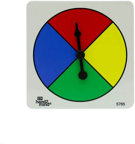 Miniatura 8 de hand2mind - 4589 ETA Color/Number Spinner Collection, Juego de 6