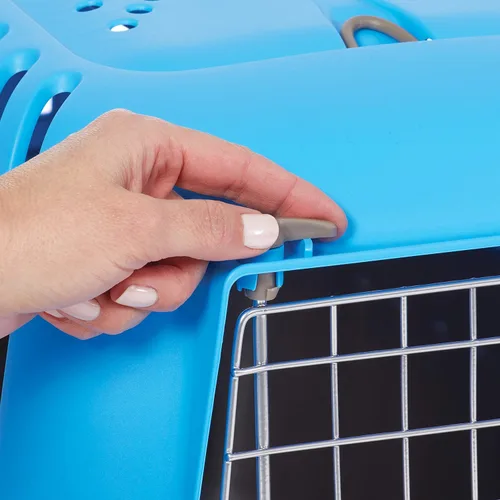 Miniatura 4 de MidWest Homes for Pets Spree Transportador de Viaje – Transportador de Lados Duros para Perros y Gatos, Jaula de Viaje para Mascotas Pequeñas