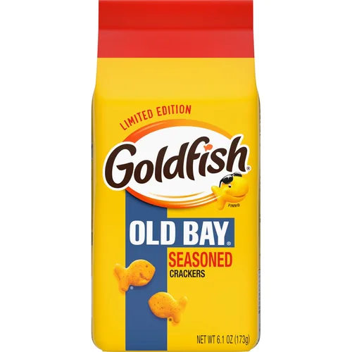 Miniatura 28 de Goldfish Mega Bites Galletas de Queso Cheddar Fuerte, Bolsa de 5.9 Oz