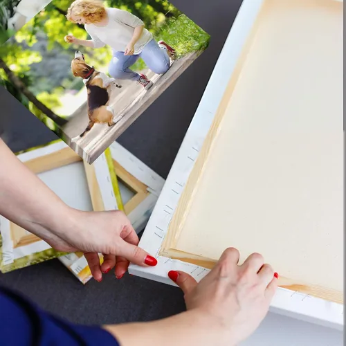 Miniatura 6 de Impresiones en lienzo personalizadas con tus fotos, lienzo enmarcado personalizable, imagen personalizada para dormitorio, sala de estar, oficina