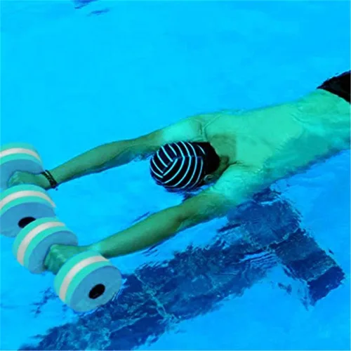 Miniatura 4 de Water Dumbbells - Set of 2 Aquatic Exercise Dumbell, Aqua Dumbbells for Water Aerobics, EVA Foam Dumbbells Pool Resistance Water Fitness Equipment