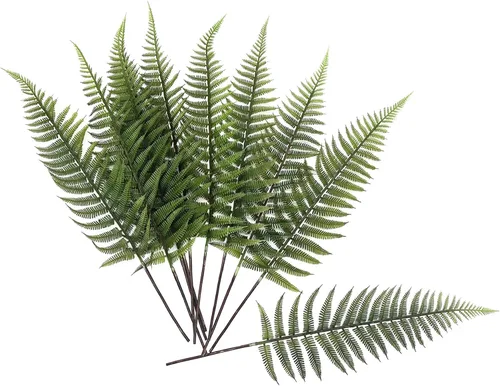 Miniatura 19 de Paquete de 10 enredaderas artificiales colgantes, hiedra falsa, sauce llorón, hojas verdes, plantas de plástico, guirnalda sintética resistente a