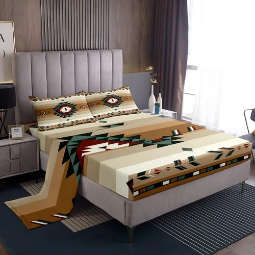 Miniatura 42 de Feelyou Juego de sábanas de lazo de acuarela, tamaño individual, juego de sábanas con lazos de coqueta para niños y niñas, decoración de dormitorio