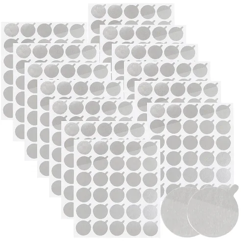 1200 almohadillas adhesivas para extensiones de pestañas, almohadillas adhesivas desechables e impermeables (redondas)