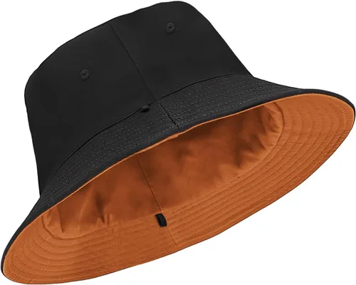 Miniatura 9 de Sombrero de pescador XXL grande de algodón para mujeres y hombres, cabeza grande, reversible, de gran tamaño, sombreros de pescador, unisex