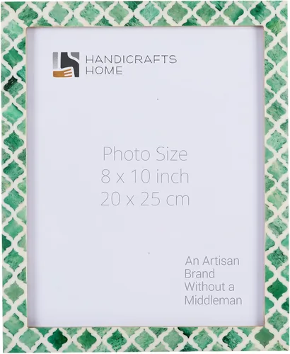 Miniatura 17 de Handicrafts Home Marco de fotos decorativo hecho a mano de 8 x 10 pulgadas, decoración única bohemia chic para el hogar, marco de fotos rojo