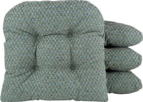 Miniatura 95 de Klear Vu Gripper Overstuffed - Cojines universales antideslizantes para silla de comedor para decoración de cocina o uso de oficina, almohadilla