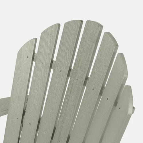 Miniatura 6 de Highwood Hamilton - Silla Adirondack plegable y reclinable fabricada en Estados Unidos, tamaño adulto, eucalipto