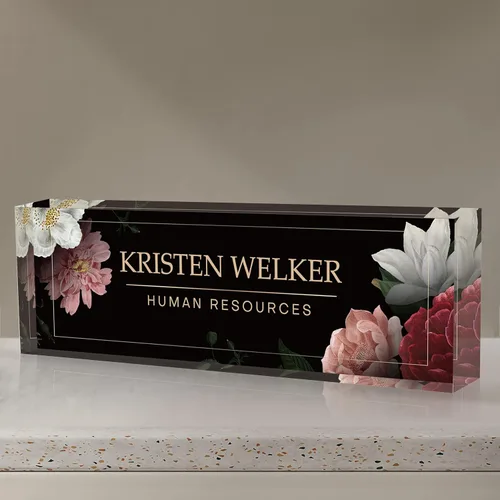 Miniatura 31 de Placa de nombre personalizada para escritorio de oficina, placa de nombre personalizada para escritorios, decoración de escritorio de oficina