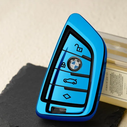 Miniatura 3 de Compatible con BMW Funda para Llavero de Coche 230i 330i 430i 440i 530e 530i 540i 740i 745e 750i 840i M2 M235i M240i M3 M340i M4 X1 X2 X3 X4 X5 X6