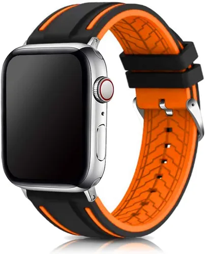 Miniatura 8 de Compatible con correas de Apple Watch de 1.929 in, 1.811 in, 1.772 in, 1.732 in, 1.654 in, 1.614 in, 1.575 in, 1.496 in, correa de repuesto