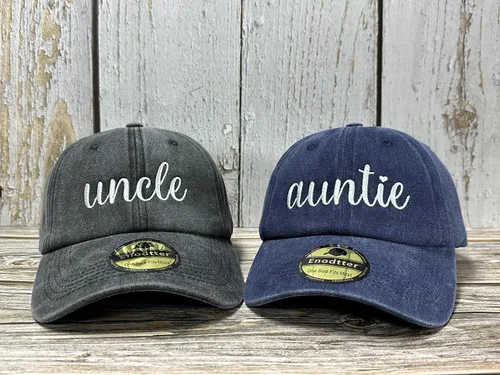 Miniatura 8 de Sombreros bordados para tío tía, abuelo, abuela, mamá, mini