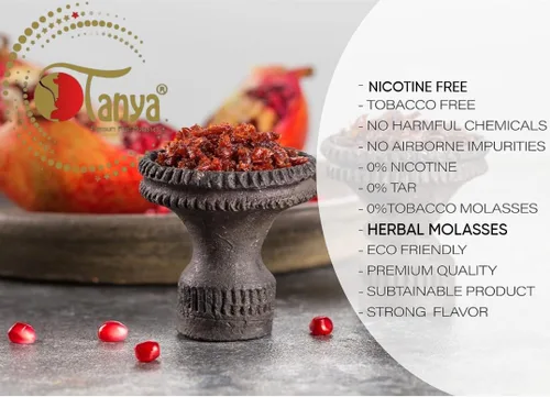 Miniatura 5 de Sabores de Shisha Hookah 100% libre de nicotina y tabaco, mezcla de frutas, sabores orgánicos de shisha, 50g, deliciosos sabores de frutas