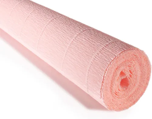 Miniatura 40 de Cartotecnica Rossi Papel de papel crepé italiano de 180g, 49.8 cm de ancho, 2.5 m de largo, para ceremonia de boda y decoración de varios grandes