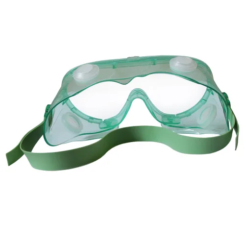 Miniatura 2 de KLEENGUARD V80 Monogoggle 211 - Protección de gafas (16669), compatible con respiradores, lente transparente antivaho y marco verde