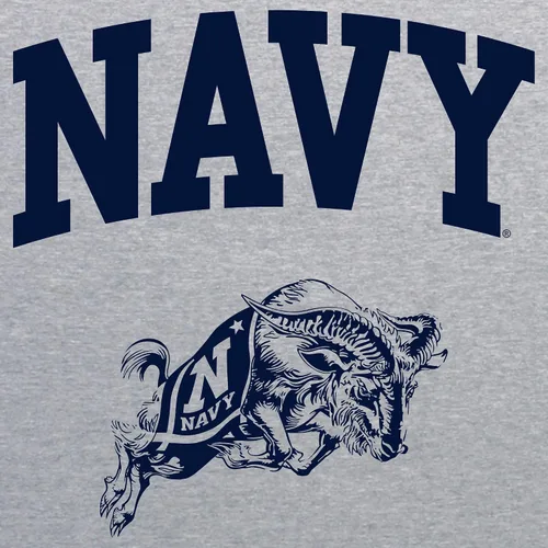 Miniatura 4 de NCAA Arch Logo - Camiseta sin mangas de la Universidad de la Escuela Navy Midshipmen Deporte Gris