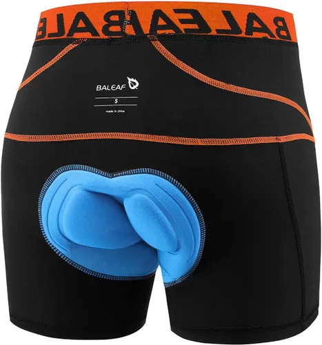 Miniatura 34 de baleaf Pantalones cortos de ciclismo acolchados 3D para hombre, ropa interior de ciclismo MTB Liner
