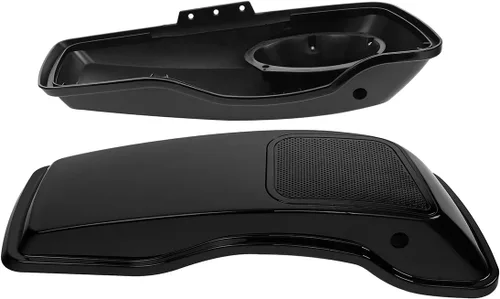 Miniatura 8 de Parrillas recortadas 6X9 tapas de altavoz para Harley Touring Road King Street Electra Glide 2014-2024