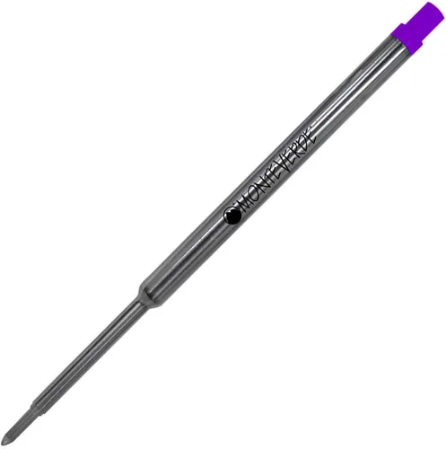 Miniatura 14 de Monteverde Recambios de bolígrafo suave USA para adaptarse a bolígrafos Waterman, punta media, negro, paquete de 2, rendimiento de escritura suave