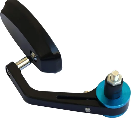 Miniatura 3 de 1 Pair Motorcycle Black with Blue Cover Handlebar End Mirrors Compatible for 2015 Kawasaki Ninja H2R