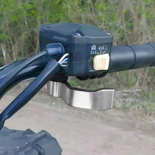 Miniatura 6 de Palanca de acelerador de pulgar antideslizante de aluminio CNC de repuesto compatible con Polaris Scrambler Sportsman 550/570/850/1000 2009-2018