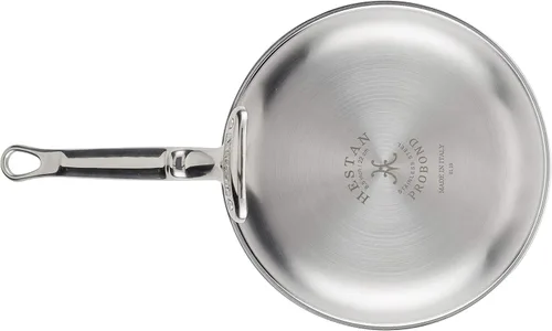 Miniatura 2 de Hestan - Colección ProBond - Sartén para freír profesional de acero inoxidable revestido, compatible con placa de inducción, 8.5 pulgadas