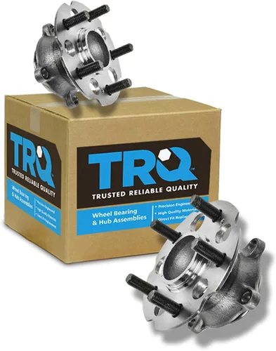 Miniatura 148 de TRQ Juego de conjunto de rodamiento de rueda delantera y buje de 2 piezas Compatible con Chevrolet Cobalt 2005-2010 HHR 2006-2011 Pontiac G5
