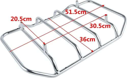 Miniatura 8 de TCMT Caja de maletero para motocicleta King con respaldo envolvente, portaequipajes para Harley Davidson 2014-2025 Touring CVO Road King Road Glide