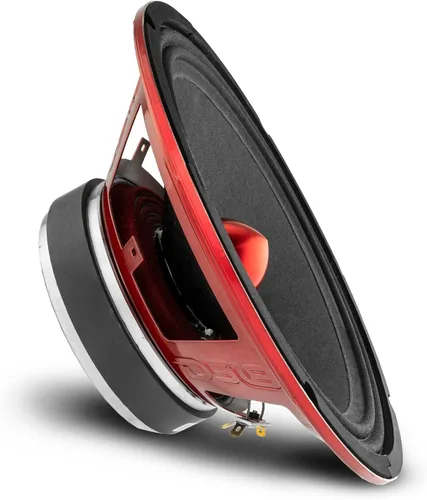 Miniatura 12 de Altavoz DS18 PRO de rango medio, cúpula en compresión de aluminio roja, altavoces de puerta de audio de alta calidad para auto o camión sistema
