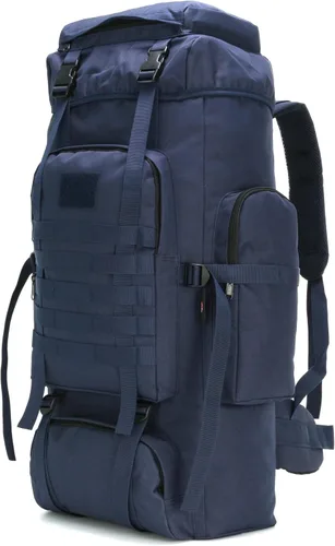 Miniatura 38 de Mochila de senderismo W WINTMING para hombres 70L/100L, mochila de campamento, mochila militar Molle, paquete de asalto de 3 días para escalada