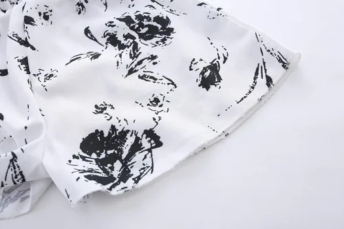 Miniatura 43 de LittleSpring Conjunto de verano para niñas con camiseta sin mangas y pantalones cortos florales
