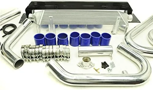 Miniatura 4 de Rev9 ICK-044 ICK-044 Kit de conversión de intercooler de montaje frontal, FMIC, compatible con Subaru Impreza WRX/WRX STI