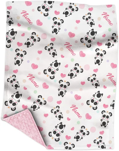 Miniatura 9 de Mantas personalizadas de flecha gris Minky con nombre, mantas personalizadas para niños y niños, manta de felpa suave para bebés recién nacidos
