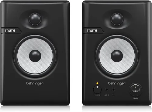 Behringer Monitores de estudio TRUTH 3.5 BT Audiophile de 3.5" con conectividad Bluetooth y tecnología avanzada de guía de ondas.