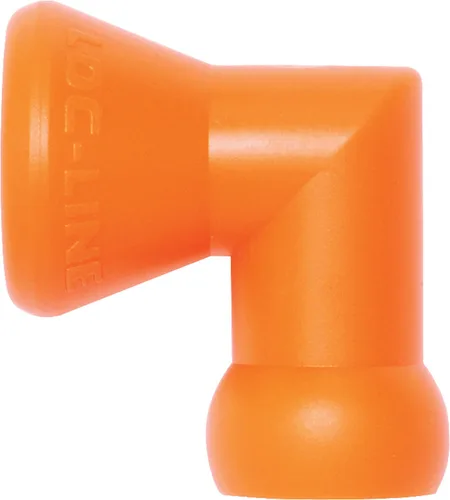 Loc-Line Componente de manguera de refrigerante, copolímero de acetal, codo, 1/4" manguera ID (paquete de 20) - 49435