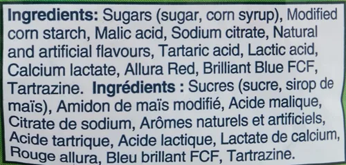 Miniatura 3 de Jolly Rancher Gummies Sours, sabores originales, 182g/6.4 oz. (importado de Canadá)