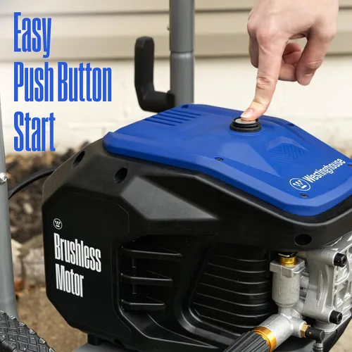 Miniatura 3 de Westinghouse WPX3400e Lavadora a presión eléctrica, 3400 PSI máximo y 2.0 GPM máximo, motor sin escobillas, tanque de jabón a bordo, pistola