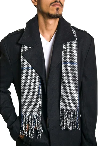 Miniatura 123 de Alpine Swiss Bufanda a cuadros para hombre, ultra suave, chal de invierno, cálido, ligero, para clima frío