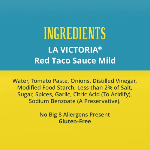 Miniatura 3 de La Victoria Salsa de tacos rojos suave, 12 onzas (paquete de 6)