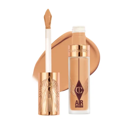 Miniatura 20 de Charlotte Tilbury AIRbrush Corrector de desenfoque impecable – Corrector para ojeras, manchas y más – Hidratante, cobertura completa con un acabado