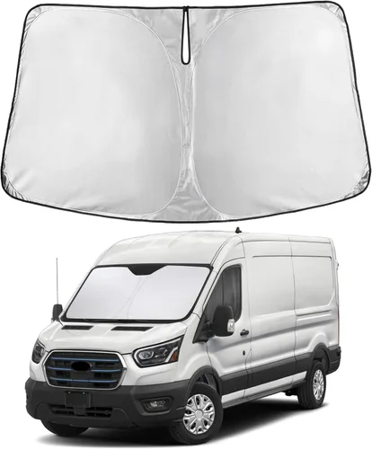 Miniatura 24 de Autovir Parasol para parabrisas Rivian R1S 2022-2024 2025 2026, parasol para ventana delantera, protección UV, bloqueador de calor, accesorios