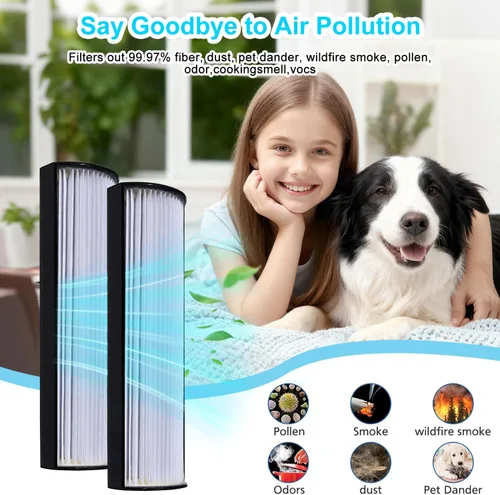 Miniatura 9 de TPP440F Filtros HEPA de repuesto para terapia TPP440F se adapta a los purificadores de aire Envion TPP440 TPP540 TPP640, 2