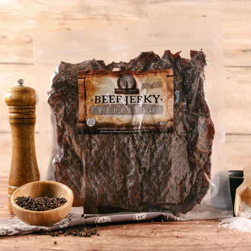Miniatura 4 de Mahogany Smoked Meats: Carne seca con pimienta - 16oz