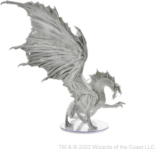 Miniatura 7 de WizKids D&D Nolzur's Marvelous Miniatures: Dragón Negro Adulto