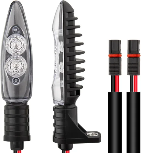 Miniatura 9 de Señales de giro LED para motocicleta KICRY, intermitentes frontales compatibles con BMW F650GS F700GS F800G F800R F800ST HP2 Sport K1200R K1300R