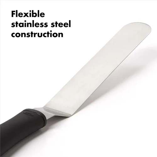 Miniatura 5 de OXO Good Grips espátula para esparcir glaseado, Grande, Negro