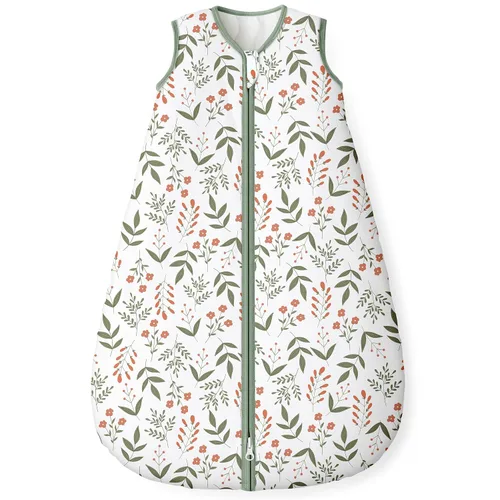 Miniatura 36 de Yoofoss Saco de dormir para bebé de 18-24 meses Manta vestible para bebé 100% algodón orgánico Cremallera de 2 vías TOG 0.5 Saco de dormir