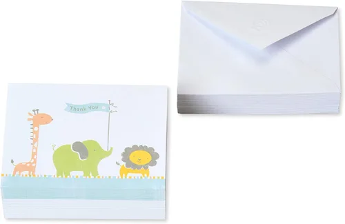 Miniatura 2 de American Greetings Paquete de tarjetas de agradecimiento para baby shower (48 unidades)