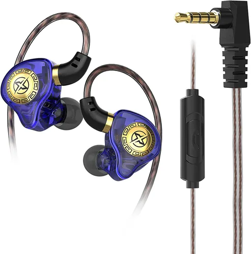 Miniatura 11 de FEDAI Auriculares con monitor de oído X1, auriculares con cable de sonido superior 1DD, auriculares profesionales con aislamiento de sonido